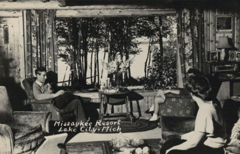 Missaukee Resort - Vintage Postcard
